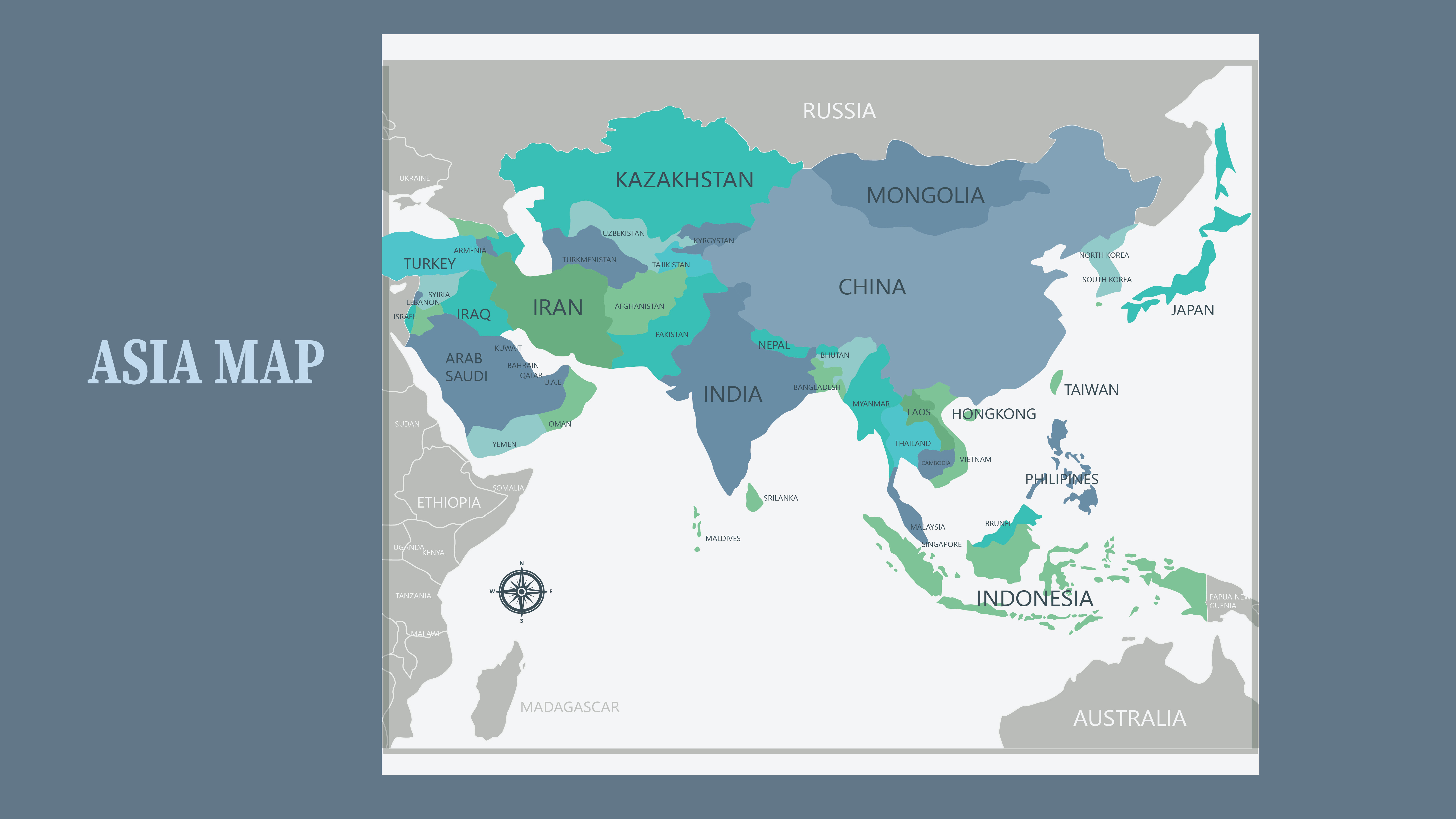 Asia Coverage Map